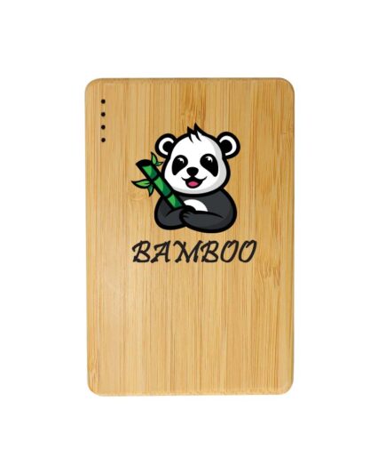 Bamboo Powerbank 5000 mAh Type C Input and Output