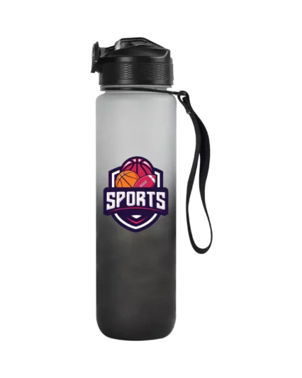 Motivational Time Marked Water Bottles 1000ml