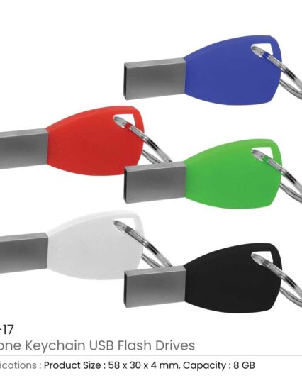 Silicone Keychain USB Flash 8GB