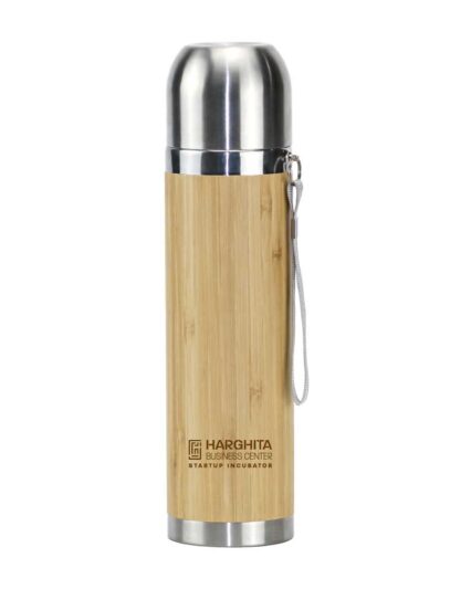 Stainless Steel Bamboo Flask