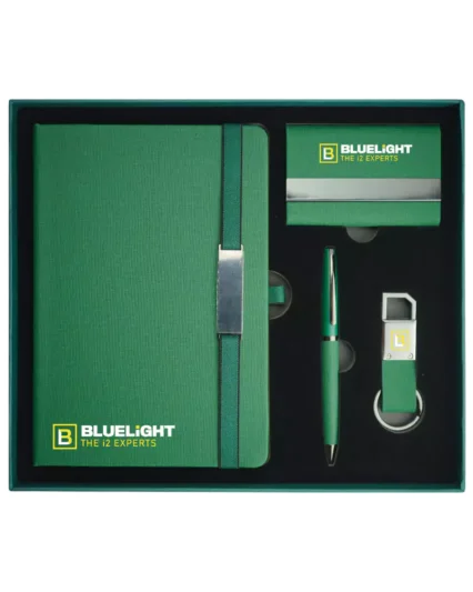 Office Gift Sets with Notebook, Pen, Card Holder, Keychain