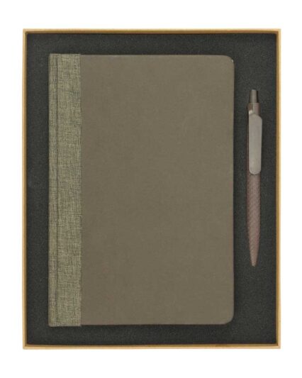 Coffee Journal Set with A5 Size Notebook and Pen