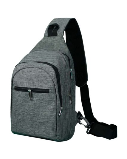 Triangular Sling Crossbody Bags with Headphone Hole