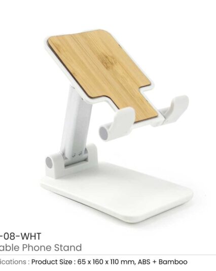 Foldable Phone Stands with Adjustable Height & Angle